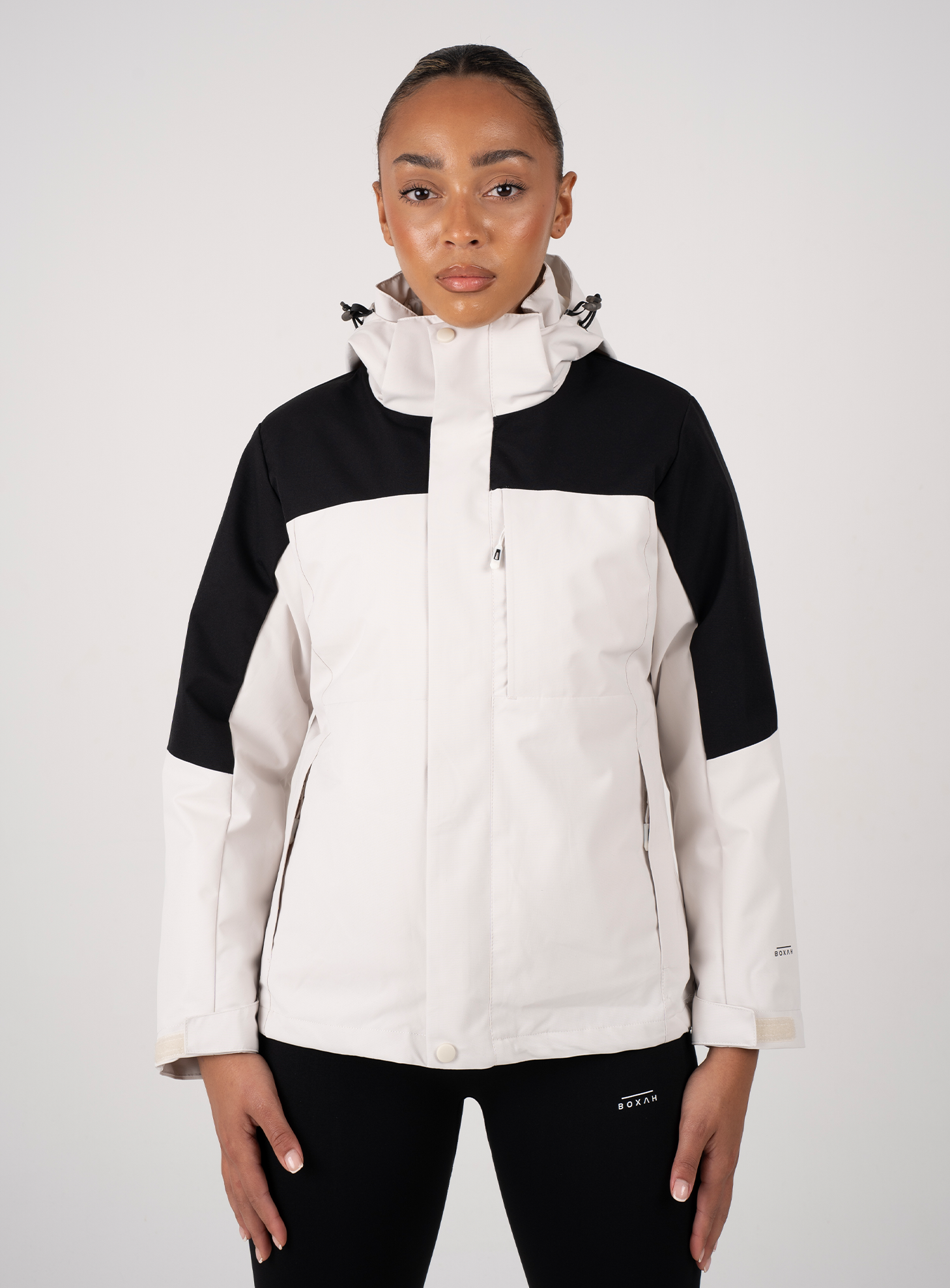 All Purpose Winter / Summer Jacket | Black/White - BOXAH