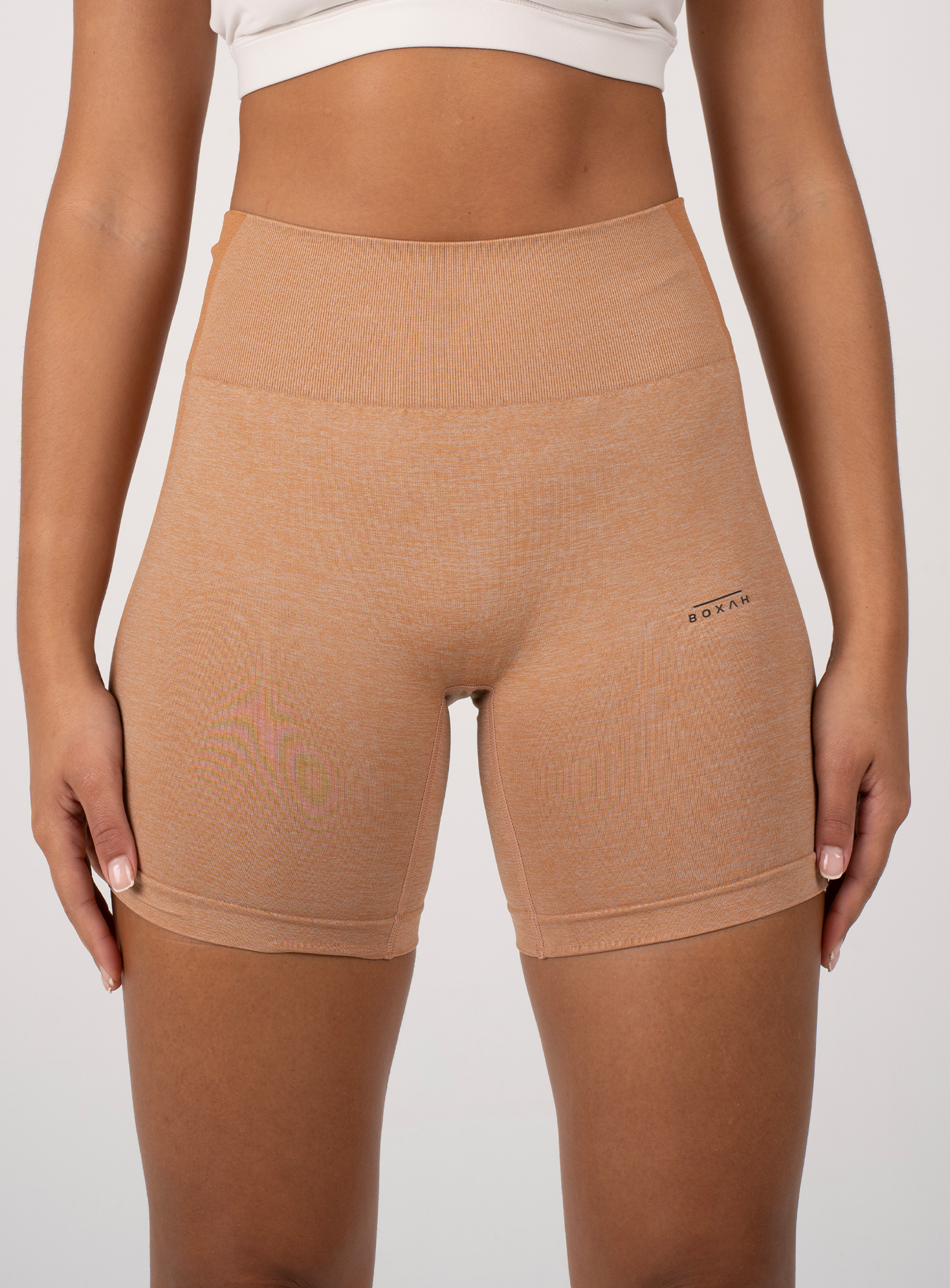 Contour Seamless Performance Shorts | Sunset Nude - BOXAH