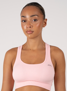 Seamless Performance Sports Bra | Pink - BOXAH