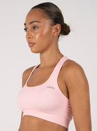 Seamless Performance Sports Bra | Pink - BOXAH