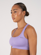 Seamless Performance Sports Bra | Lilac - BOXAH