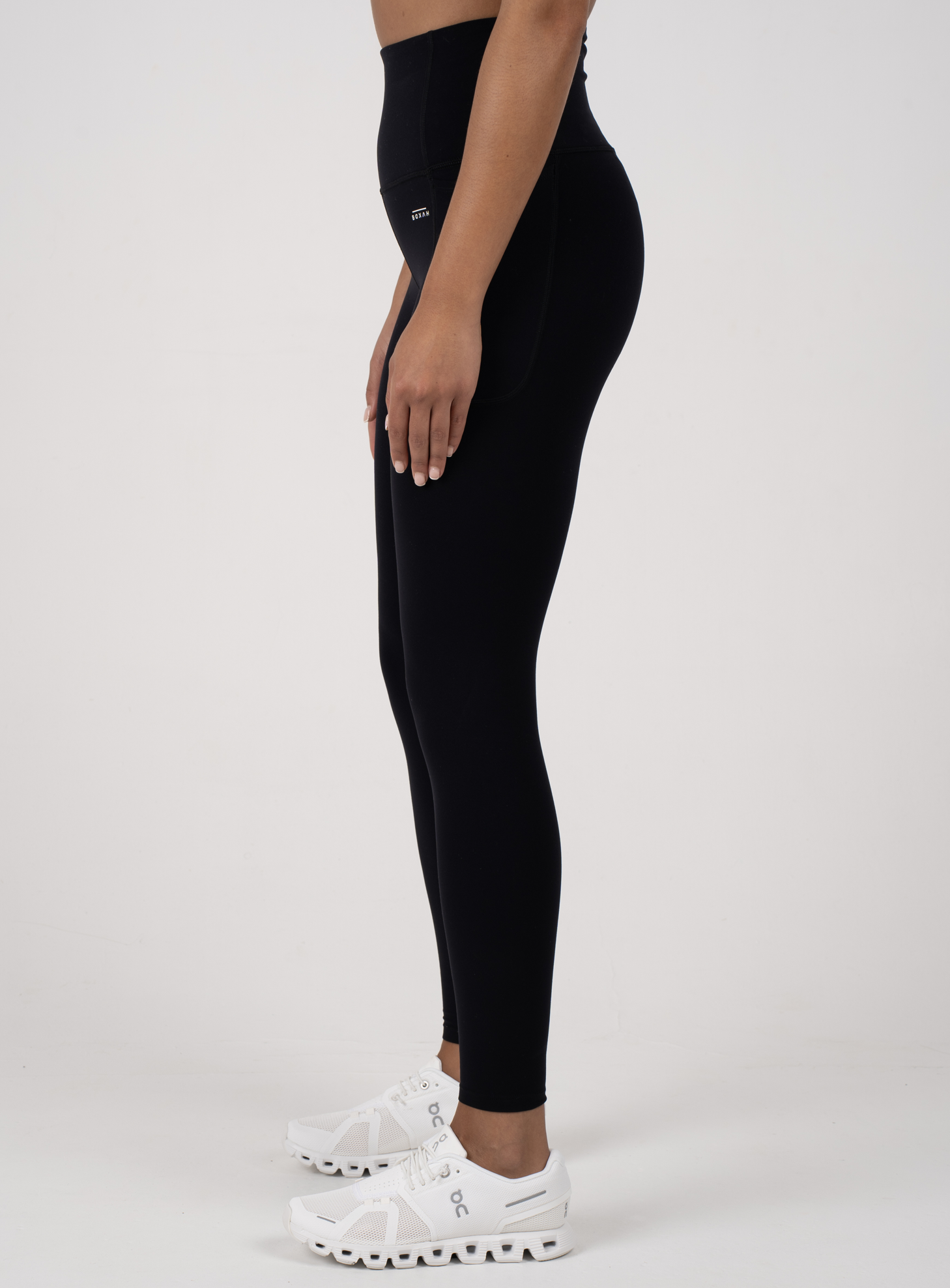 Twin Pocket Performance Legging | Black - BOXAH