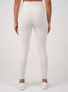 Twin Pocket Performance Legging | White - BOXAH