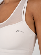 Lightweight Performance Support Sports Bra | White - BOXAH