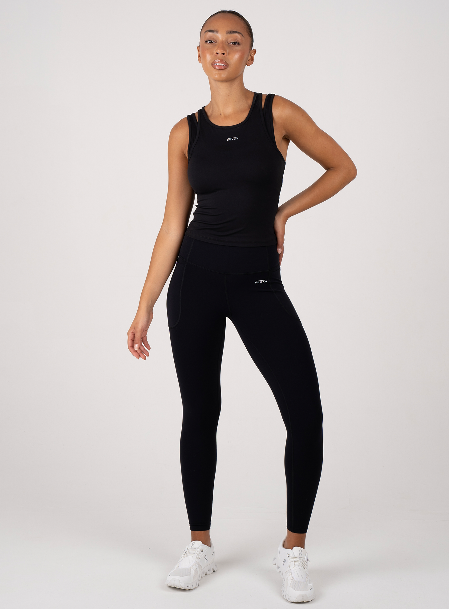 Lightweight Performance Sports Vest | Black - BOXAH